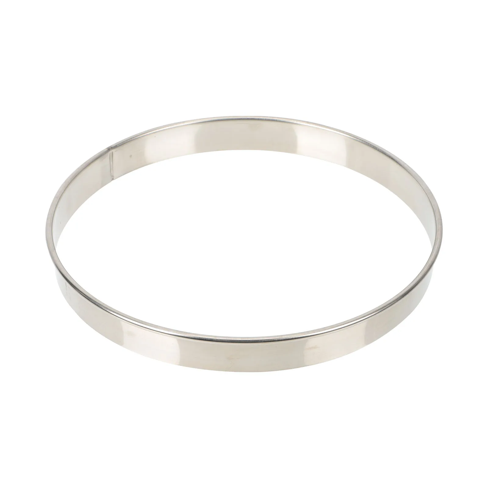 

11 Inch Steel Pizza Ring Pastry Tool Baking Cake Scones Heat Pastry Rings Resistant Reusable Kitchen Accessories
