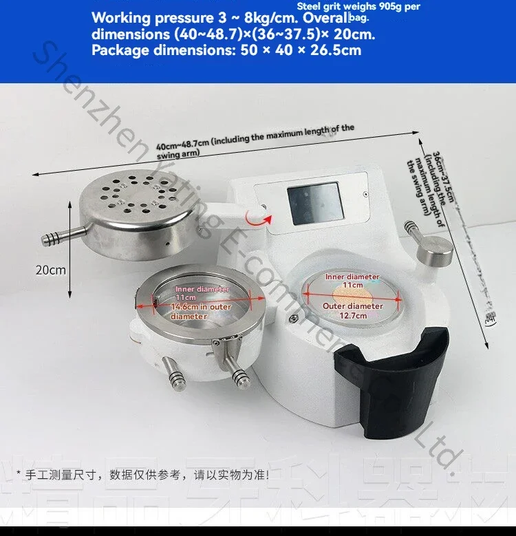 1pc Vacuum Forming Machine Orthodontic Retainer Oral Pressure Film Machine Positive Pressure Dental Appliance Pressure Film Mach