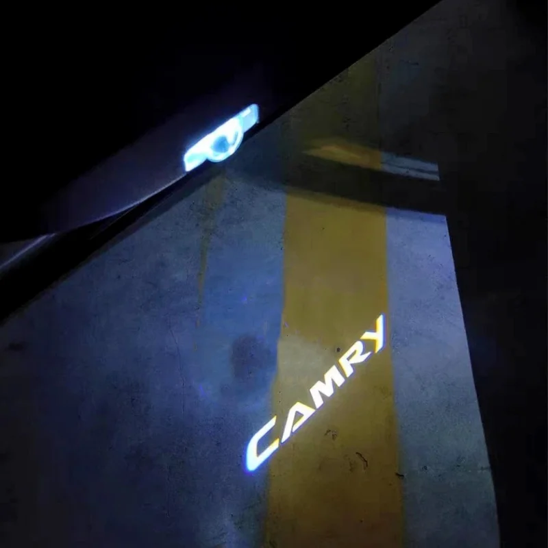 

LED Car Logo Door Light Projection Ghost Lamps For Toyota Avalon Camry Highlander Tundra 4 Runner Prius Sienna Sequoia venza