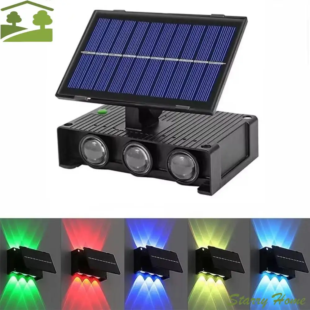 

Sensitive Solar Wall Light Waterproof Dust Prevention Waterproof LED Solar Light Warm/ White/RGB Energy Saving