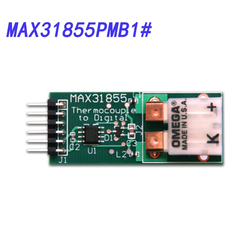 

Avada Tech MAX31855PMB1# Evaluation Module, max31855k thermocouple to digital converter, 14-bit output