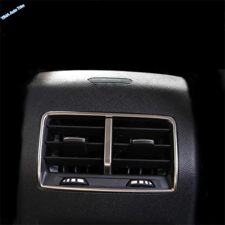 

Stainless Steel Window Glass Lift Control Switch Button / Rear Air Conditioning Vent Cover Trim For Peugeot 408 2023 2024 2025