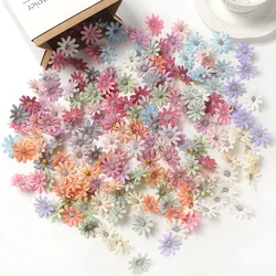 30/50Pieces 3cm Silk Rose Artificial Flowers Heads Fake Flowers for Home Decor Room Wedding Decoration DIY Garland Accessories