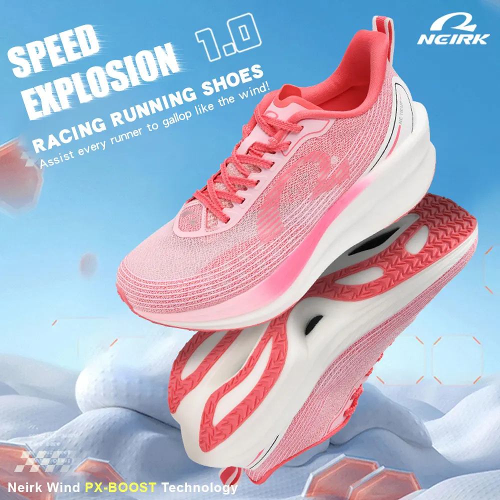 

Neirk Marathon running shoes are stable, breathable, and comfortable, suitable for both men and women in running and fitness