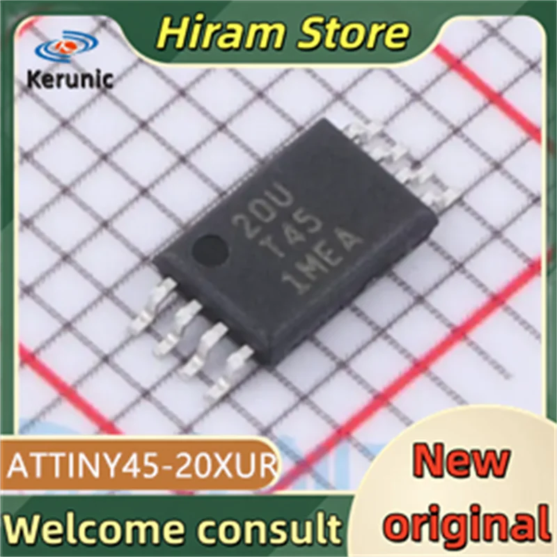 5PCS T45 New and original ATTINY45-20XUR ATTINY45-20X ATTINY45