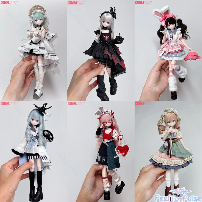 [Genuine] COME4FREE Bang Ni Eighth Generation Velvet Music BJD Blind Box Special Six-point Action Figure Cartoon Doll Collection