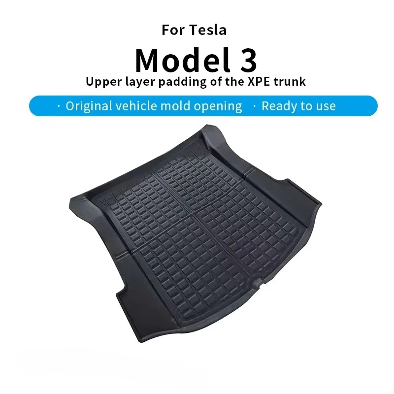 Suitable for the upper XPE material of the trunk cushion of Tesla 2021-2023 Model 3