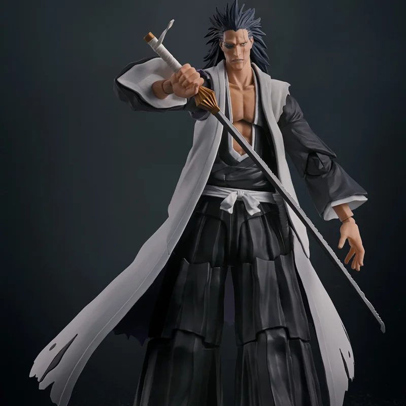 In stock Bandai S.H.Figuarts BLEACH Thousand-Year Blood War Toshiro Hitsugaya Anime Action Figure Model Toy Gift For Children