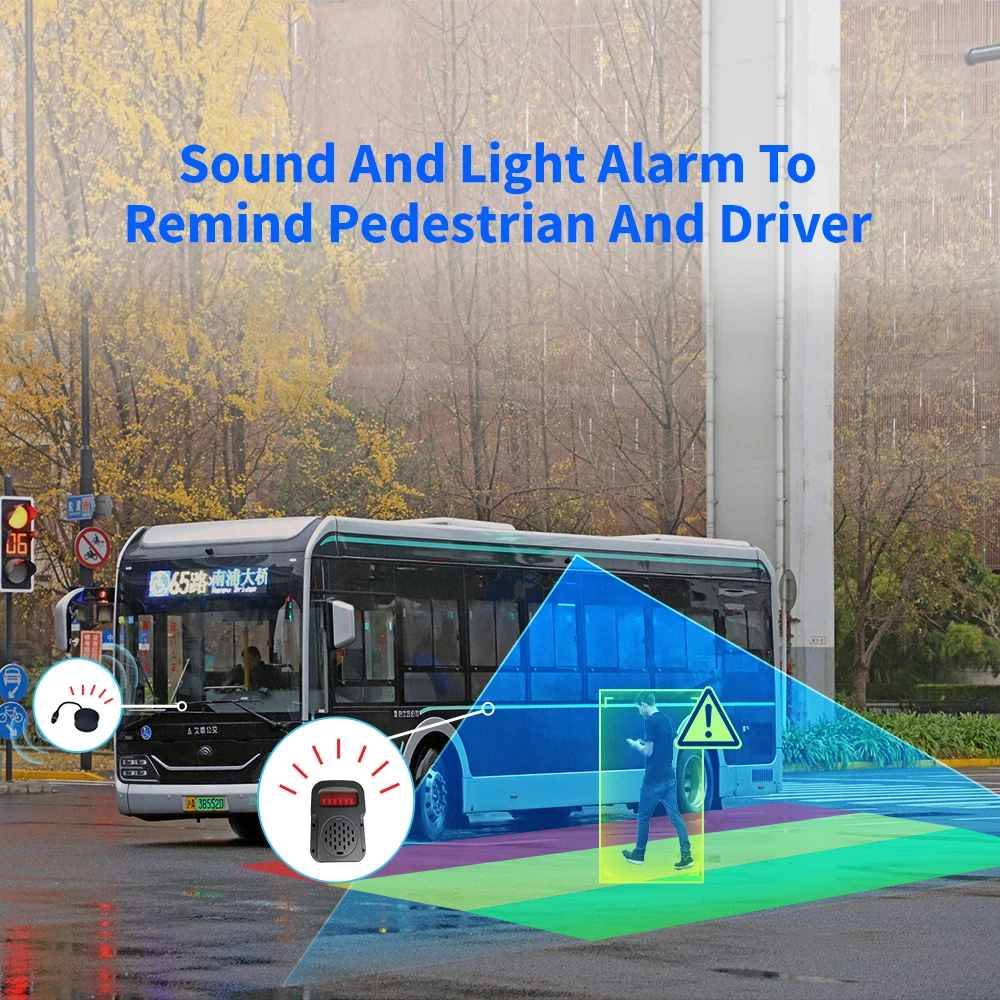 CareDrive MR920-360B móvil DVR camión autobús 360 grados AVM vista monitoreo cámaras HD Monitor Bsd sistema de monitoreo de conducción de seguridad