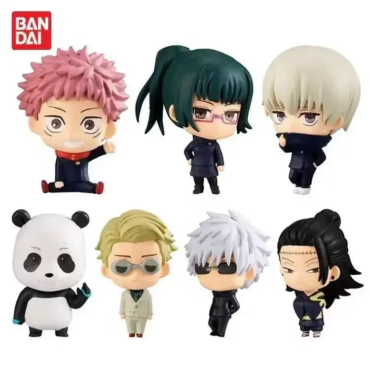 Authentic GACHA Jujutsu Kaisen SD Series Satoru Gojo Geto Suguru Inumaki Toge Okkotsu Yuta Itadori Yuji ACTION Figure Model Toys