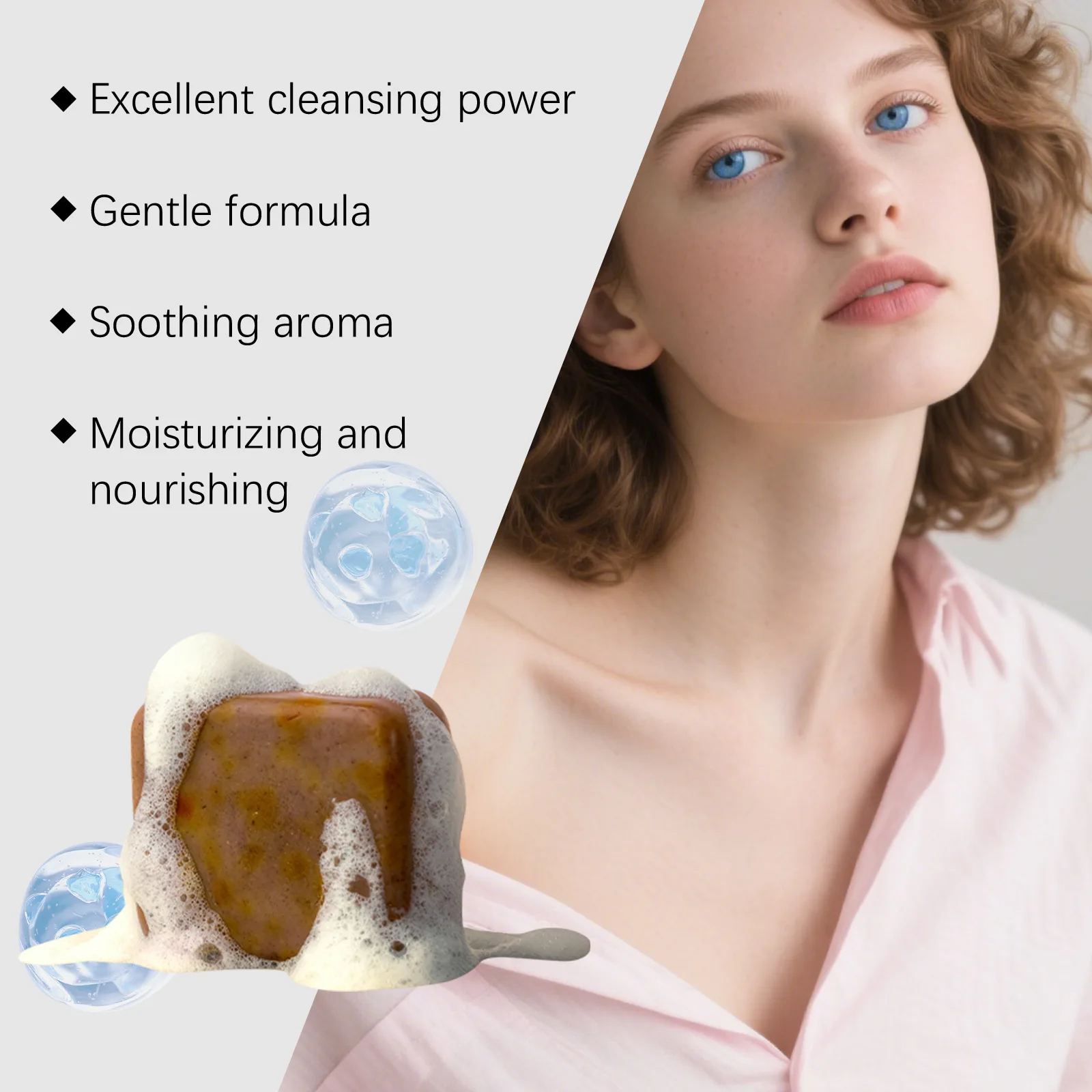 Saffron Handmade Soap Bar Brightening Remove Dark Spot Tan Cleansing Bath Soap Hydrate Smooth Skin For Face Body All Skin Types