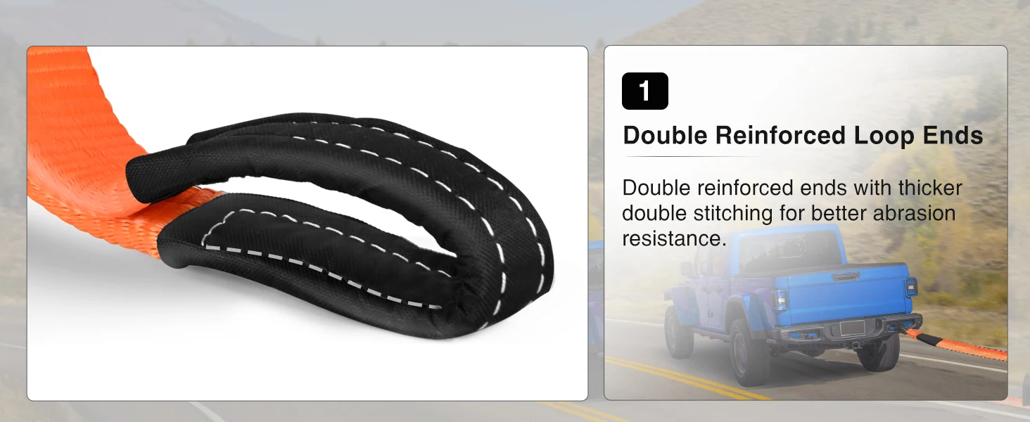 Double Reinforced Loop Ends