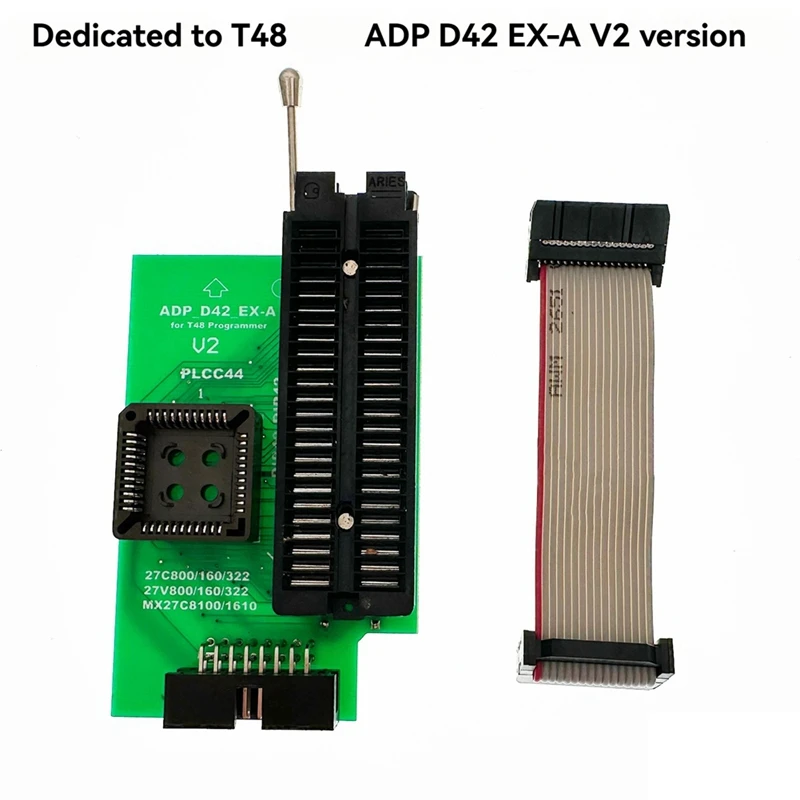 super-sale upgraded-adp_d42_ex-a-v2-adapter-for-t48-programmer-for-dip42-test