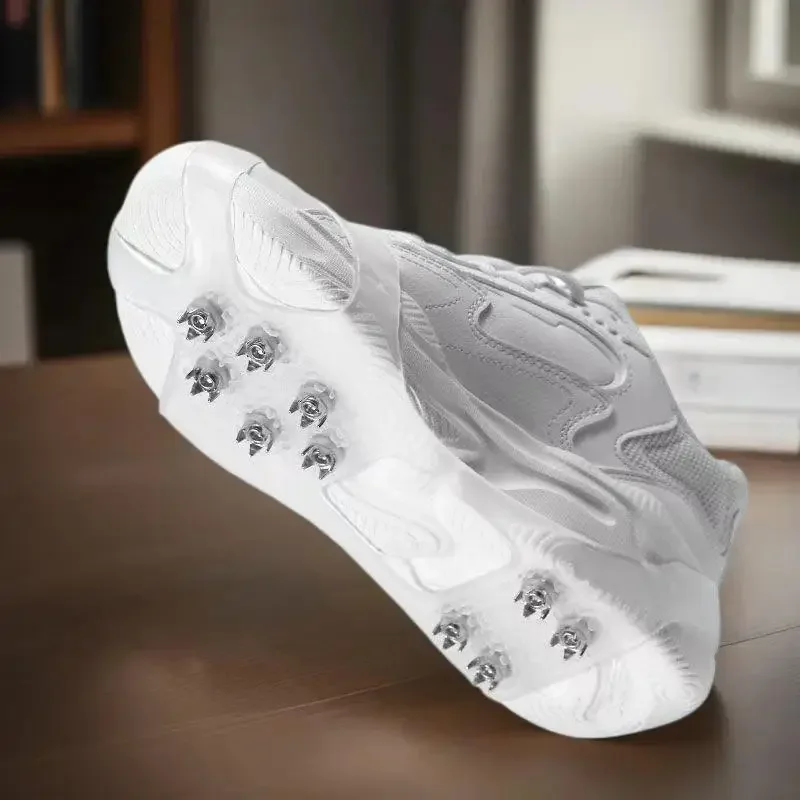 الأشرطة المشي لمسافات طويلة على الجليد للبالغين، دروع الأحذية، الأظافر الوحيدة المضادة للانزلاق، صيد الأسماك على الجليد وتسلق الجبال، قرنفل الجليد #4