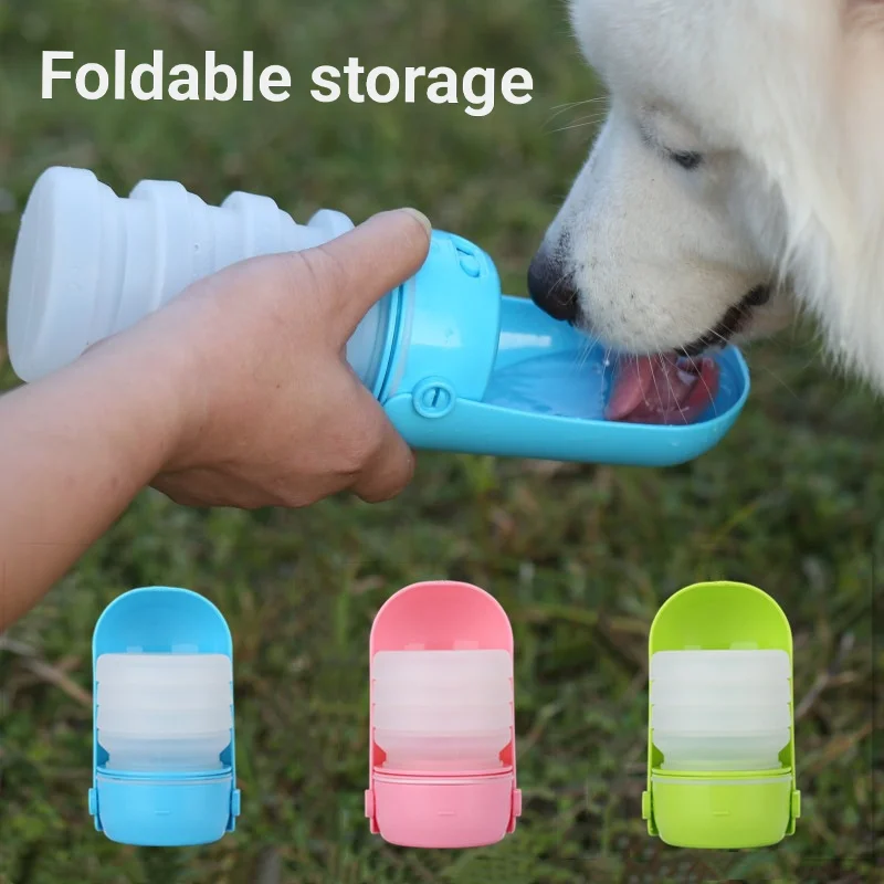 

Foldable dog water cup, pet companion water cup, caring cup, outdoor water dispenser, portable travel water bottle for outdoor u