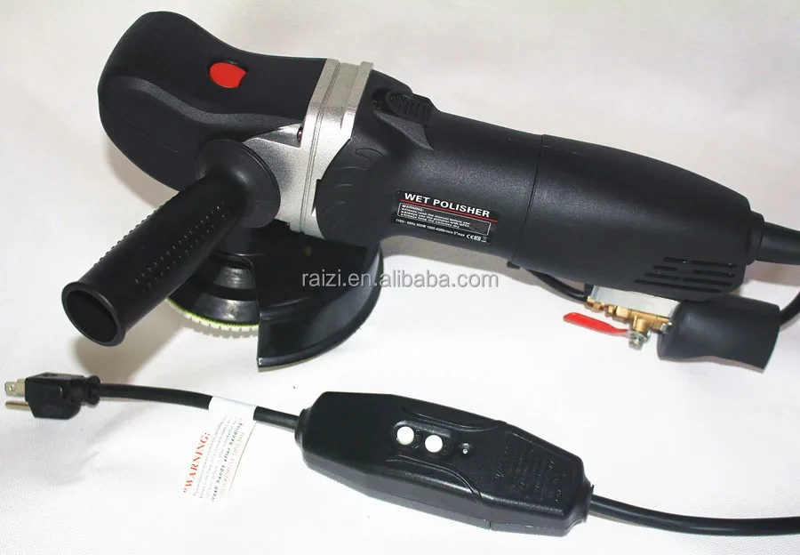 Raizi Electric Stone Wet Polisher With Central Water Feed For Marble Polisher Stone Machinery