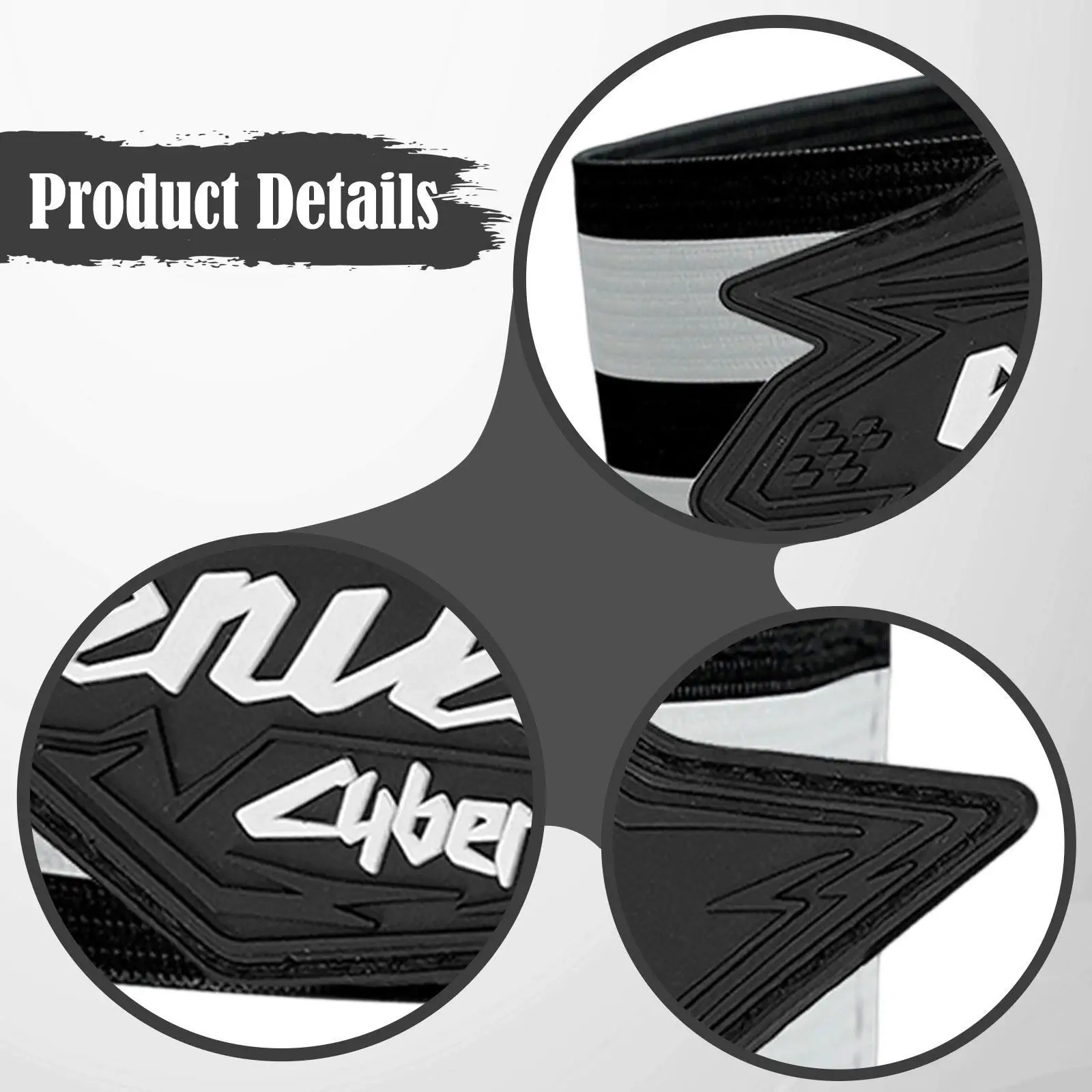 Bike Pants Reflective Strap Elastic Trouser Leg Band for Cyclists High Visibility Ankle Cuff for Night Running Outdoor