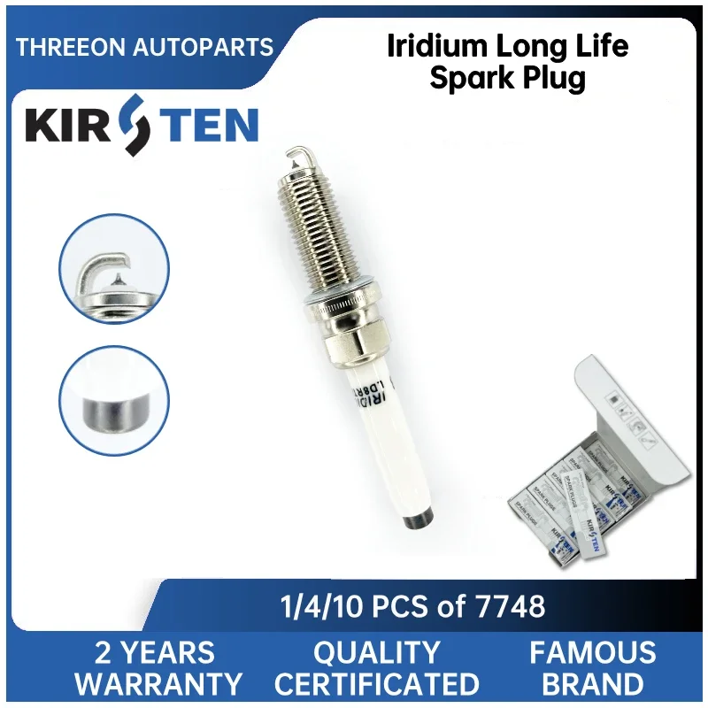 

KIRSTEN Iridium Spark Plug for MAXUS G20 PLUS/ES G90 48V G70 MG MG7 RX9 2023- 2.0T 20A4E LD8RTAIP 10712455 KSP7748