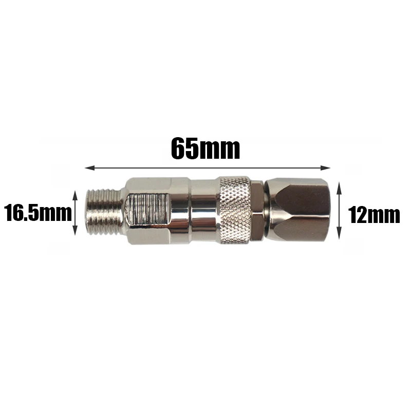 Souprihoo-PISTOLA DE PULVERIZACIÓN sin aire Universal de alta calidad, pulverizador sin aire de junta giratoria de manguera, accesorios de conector