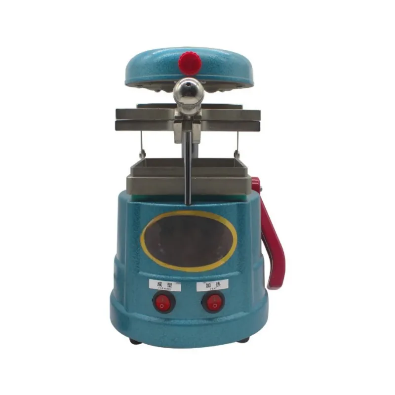 Dental vacuum forming machine for orthodontic Perlon mold machine for retainers and vacuum forming sheets with ball bearings
