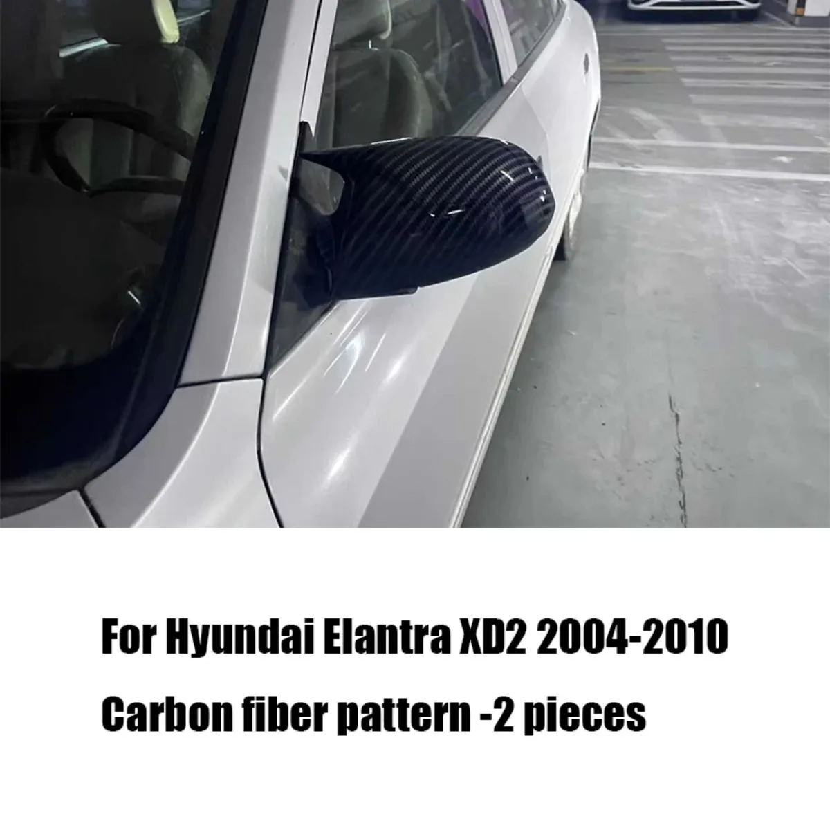 

Devil's Corner Reverse Mirror Cover Adhesive Installation For Hyundai Elantra XD2 2004 2005 2006 2007 2008 2009 2010