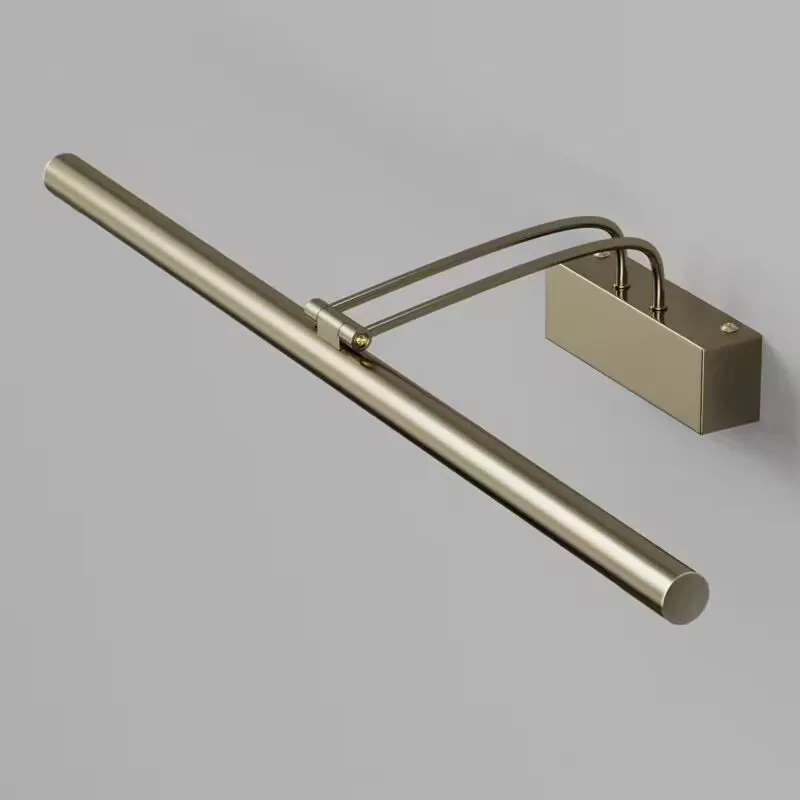 ブロンズ色のフォトランプ、鏡の中のLEDランプ、バスルームミラーキャビネット照明ランプ、シンプルなウォールランプ