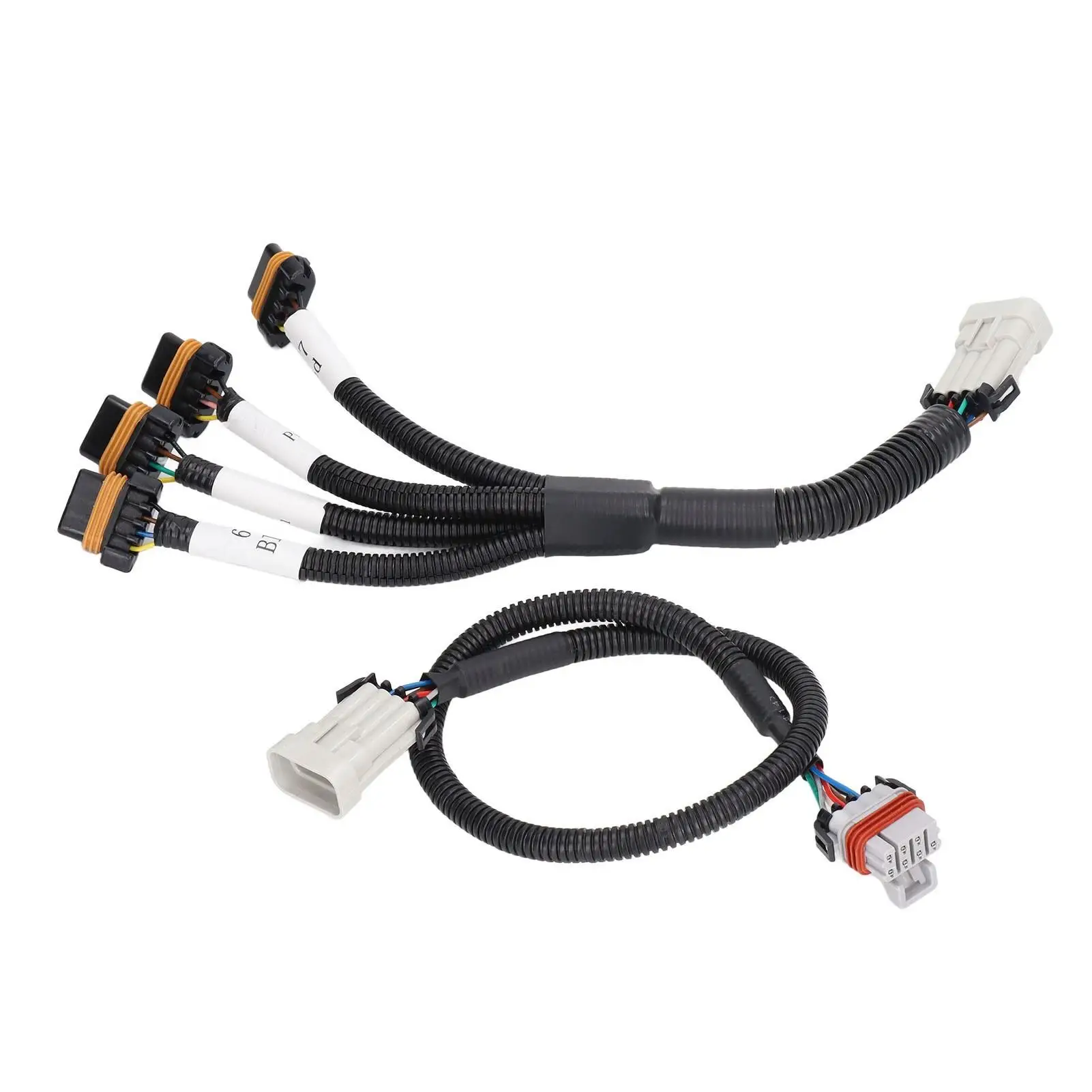 Ignition Coil Relocation Wire Harness Kit High Temp Resistant Professional Antiwear 2558948 Antiaging ABS for LS1 LS6 LSX