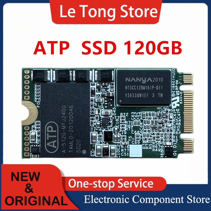 ATP SSD AF120GSTIA Industrial-grade ssd 120G ssd sata3 2242 Volume TLC Particle independent cache
