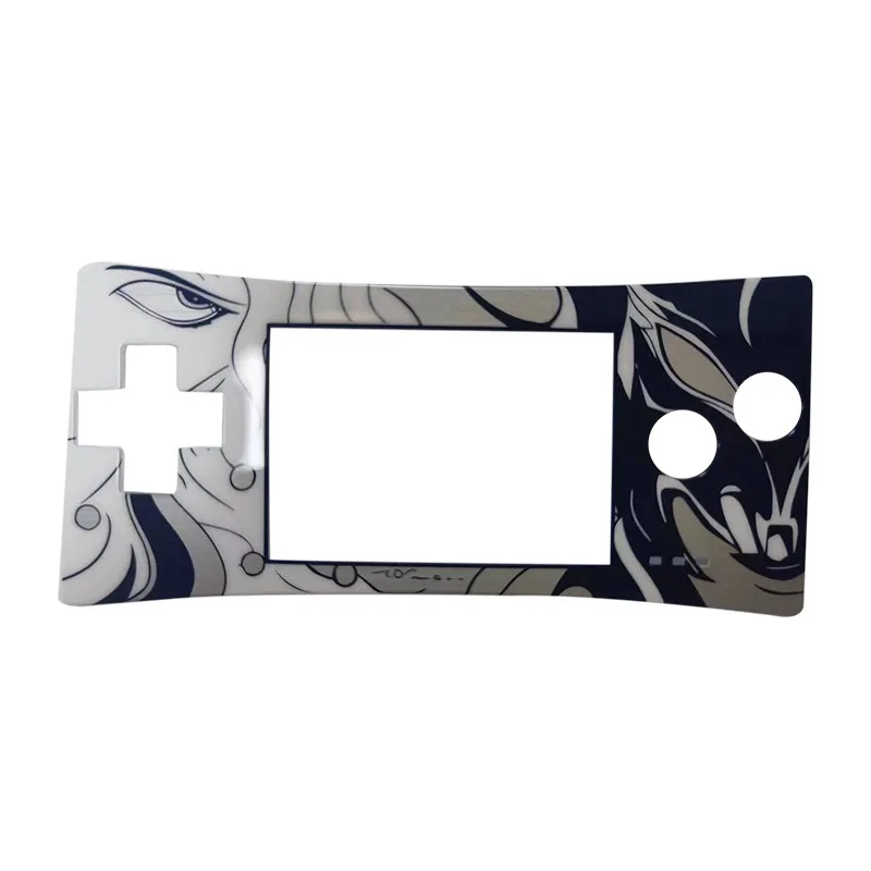 

100 PCS Front shell cover faceplate case for GameBoy Micro for GBM FF Limited Edition Front Housing Case Replacement Part