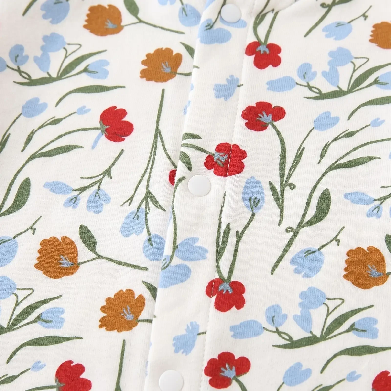 Niedliche Blumen-Overalls für Kleinkinder Frühlingskleidung Herbst Baby Mädchen Strampler Langarm – Detail 2