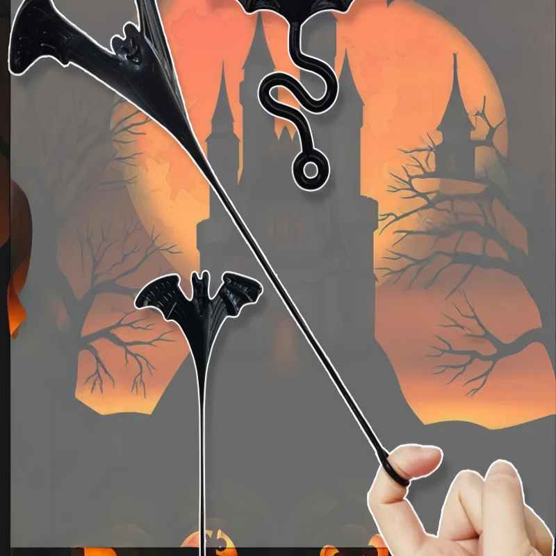 5-20Pcs Funny Elastic Bat Sticky Toy Wall Climber For Kids Birthday Party Favors Goodie Bag Halloween Party Gifts Pinata Fillers