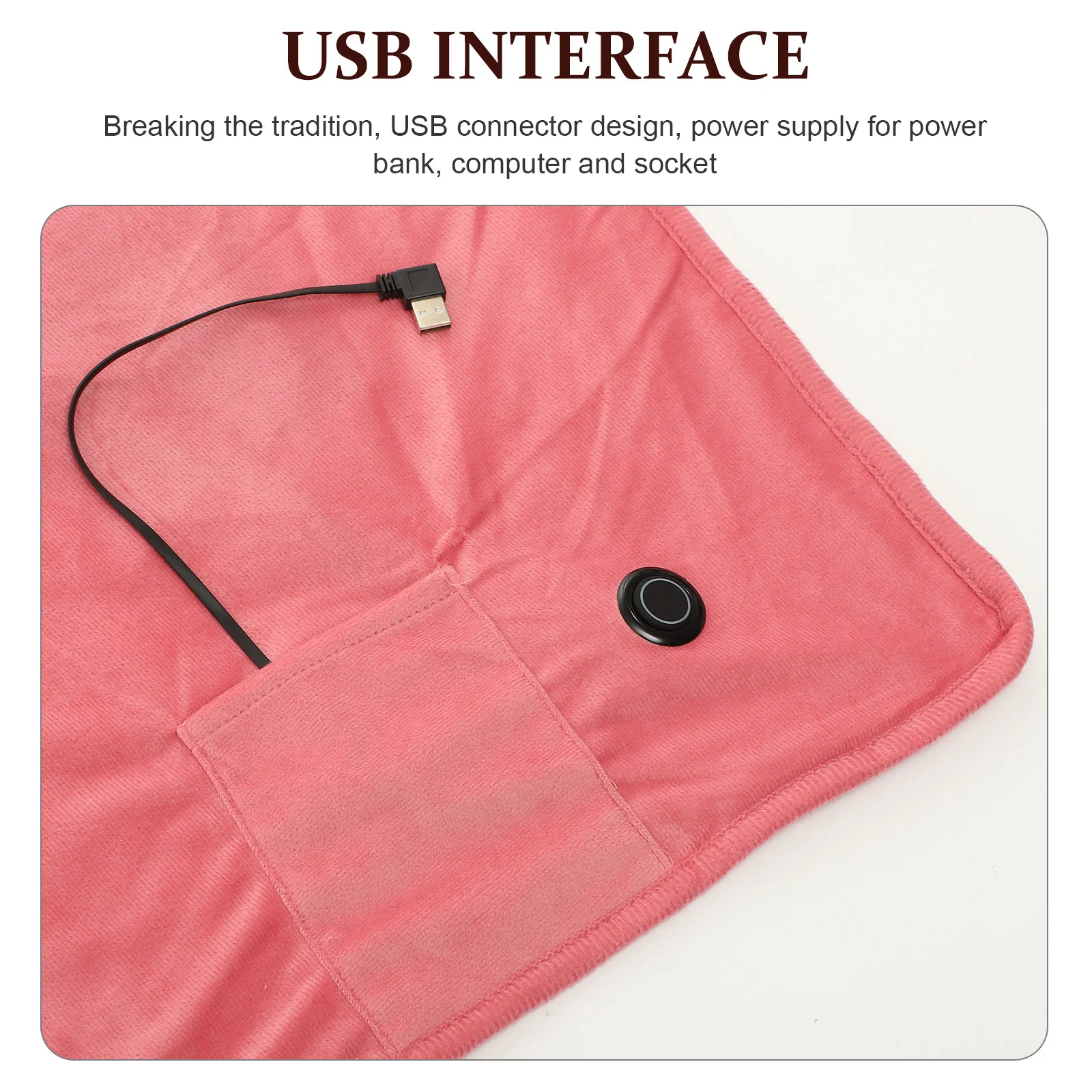 

Electric Heated Fast Warm Small Compact For Bedroom Office Home Use Easy Storage Gift Winter Warmth Heat Pad Electric Blanket