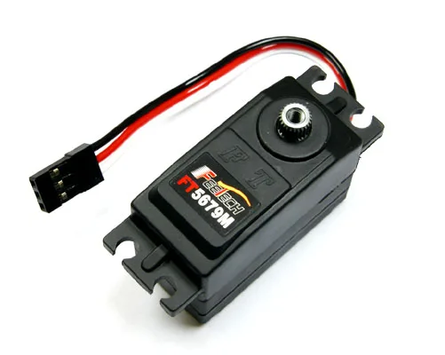 Servo digitale con ingranaggi in metallo a basso profilo da 12 kg per corpo corto per auto RC 1:10 1:12 Robot da deriva Arduinos