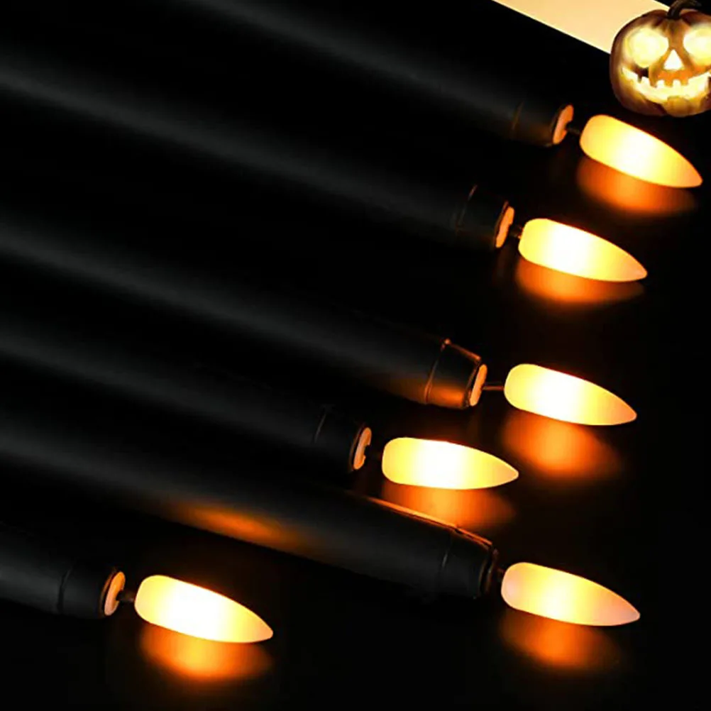 

12Pcs Flameless LED Taper Candles Operated Safe Lightweight Christmas Party Decoration LED Lights