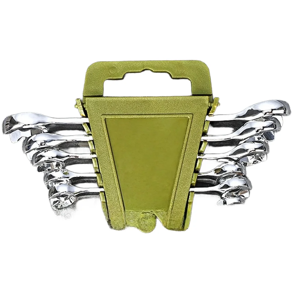 6PC 8PC Double Open End Wrench Set For CR-V Alloy For Brake Line Fuel Pipe Hydraulic Fitting Nut Repair Hand Tool Kit