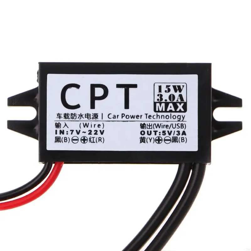 Bộ chuyển đổi U75C 12V đến 5V 3A Double 2 USB để tự động điều chỉnh điện áp Bước xuống
