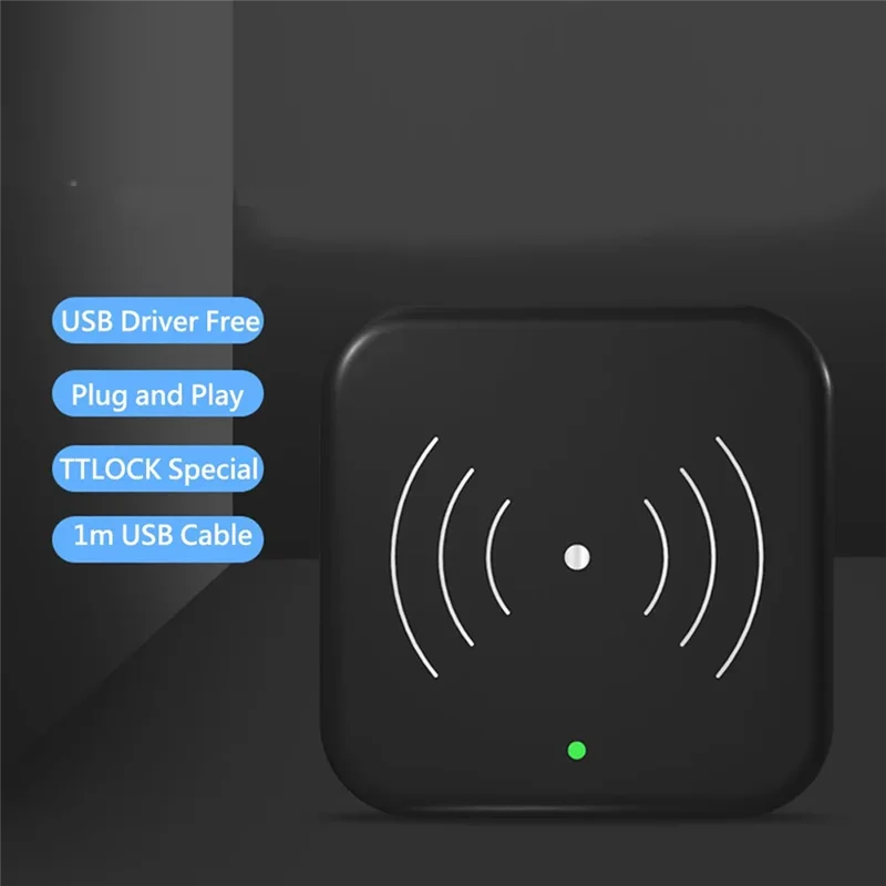 ABDE-TTLOCK 스마트 카드 인코더 NFC 13.56M M1 IC 카드 리더 RFID 칩 스캐너 TT 호텔 TT 임대 시스템 소프트웨어 호텔용