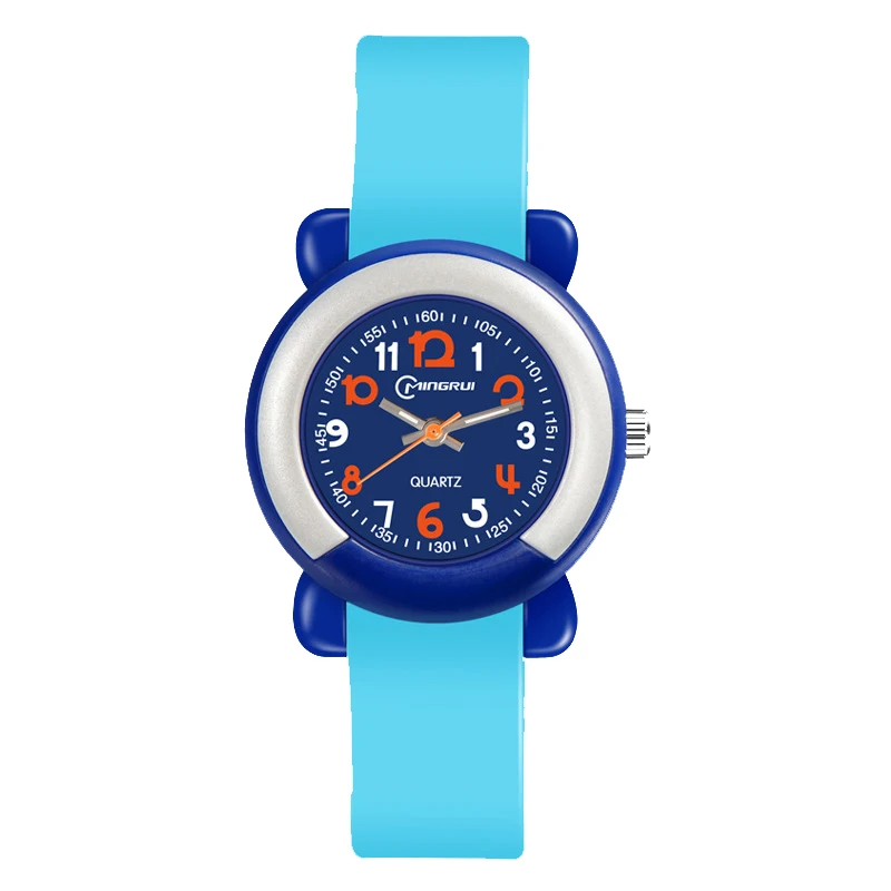 UTHAI CQ10 Fashionable kids watch waterproof hands cute cartoon multi-color electronic watch clock gift Watch for children