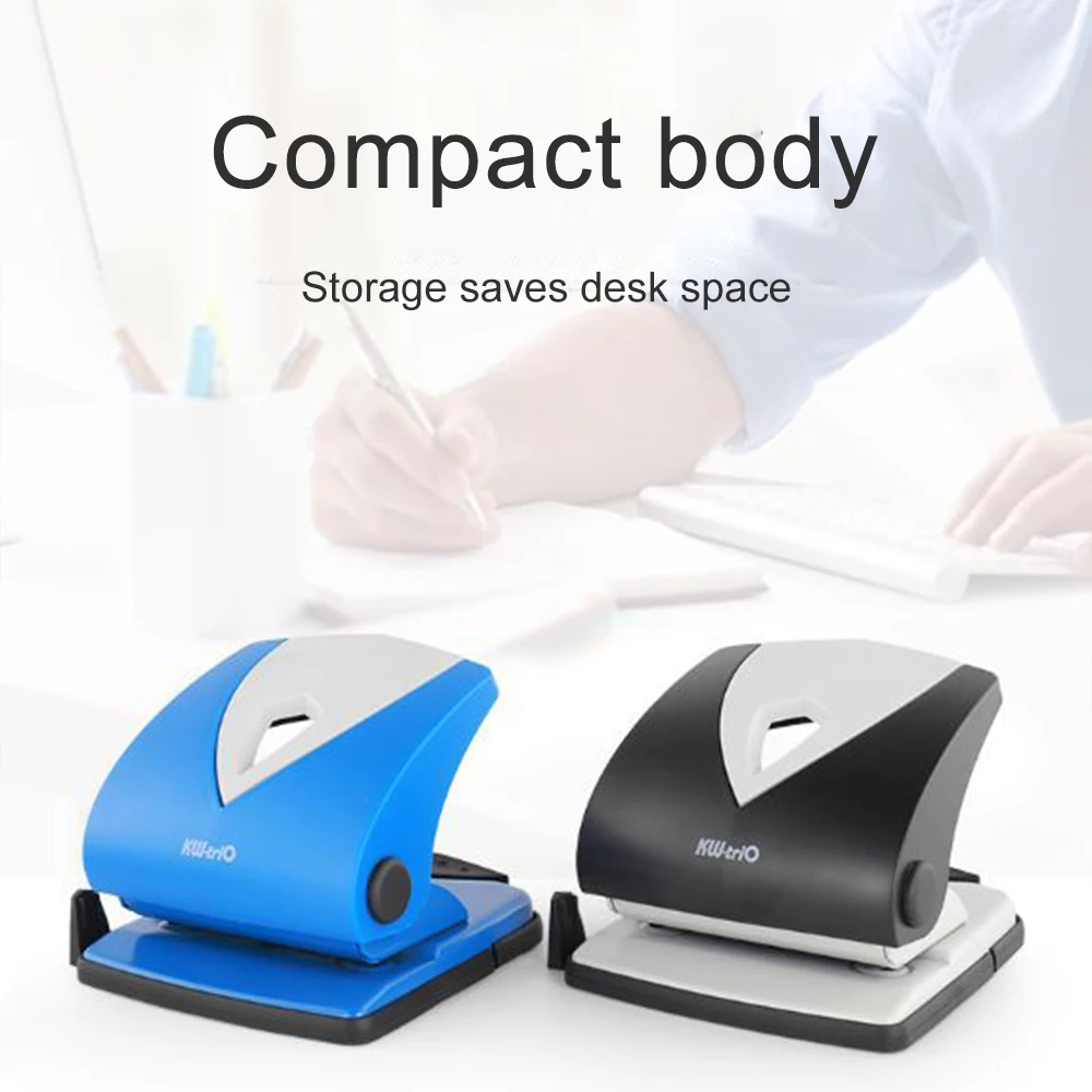 

Creative 2-hole Paper Punch For Daily Document Diy Book Paper Cutter 20-sheet Puncher Craft Machine Offices Stationery 91R8