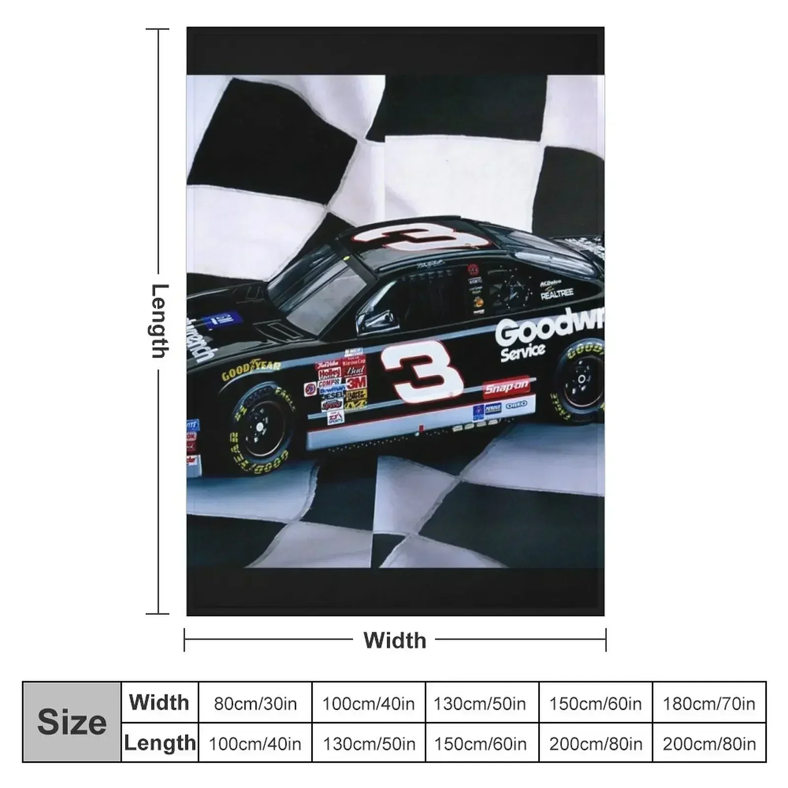 Tribute to my favorite driver..R. I. P. Dale...#3 forever Throw Blanket Polar Nap sofa bed wednesday Blankets