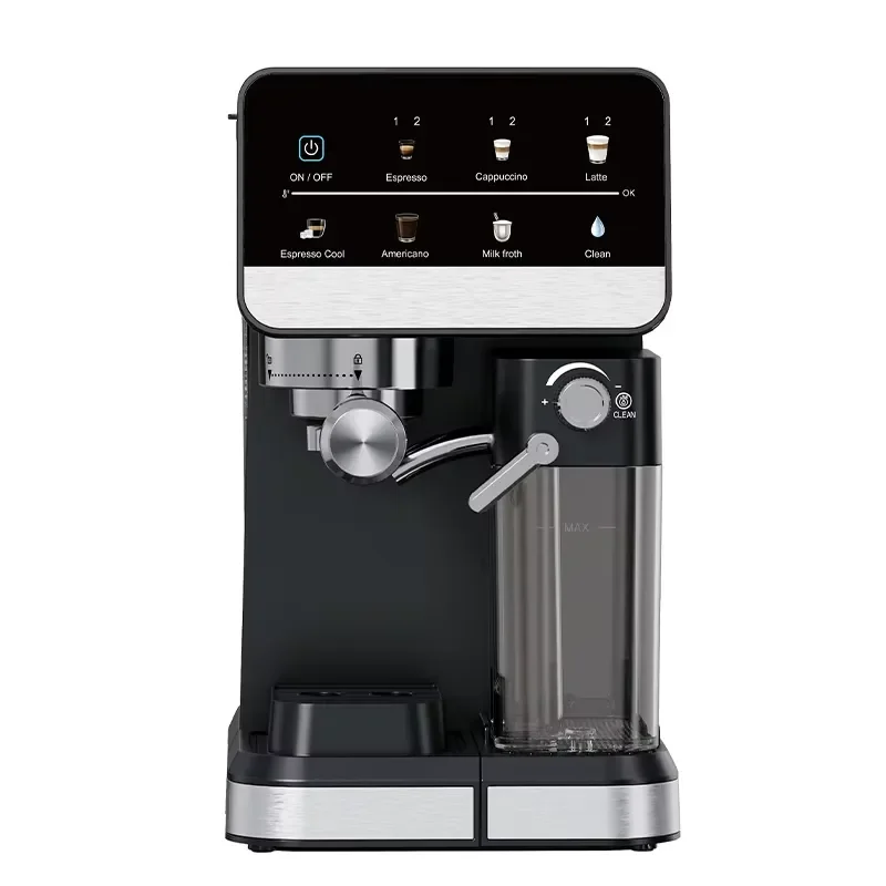 Anbolife Compact Coffee Machine with Milk Tank, 20 Bar, Single/Double Cup, Cafetera De Expreso, Cold Brew , OEM ODM