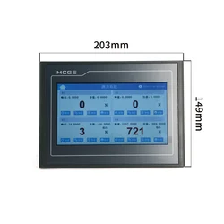 Four-Channel Force Meter Display Indicator with 2 x 5T load cells Test Compression Force Weight Pressure Sensor