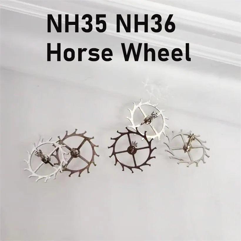 Watch Accessories Suitable For NH35 NH36 Mechanical Movements Horse Wheel Escape Wheel Lotus Wheel Movements Repair Parts