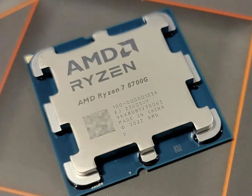 New AMD Ryzen7 8700G AI-enabled processor AM5 R5 8500G Ryzen5 8600G Built-in NPU graphics computer processor includes cooler