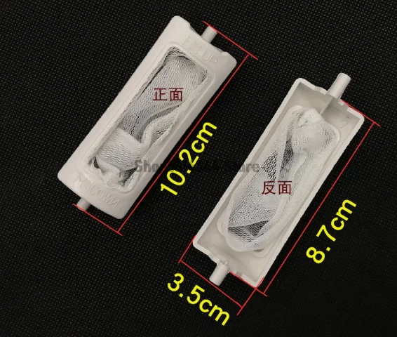 Premium Washing Machine Filter Net Bag - Durable and Efficient Laundry Filter Netting for Lint and Debris Removal 10.2x3.5cm 1pc