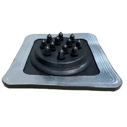 알루미늄 금속 지붕 점멸 다중 가능 태양광 점멸 프리미엄 블랙 EPDM 멀티 케이블, 12x4-8mm 태양광 지붕 개스킷