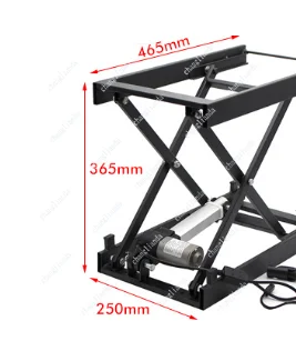 Control Motor Drive Iron Frame Actuator with USB Charging,Electric Lift Table Stand Platform Load Tea Coffee Table Lift