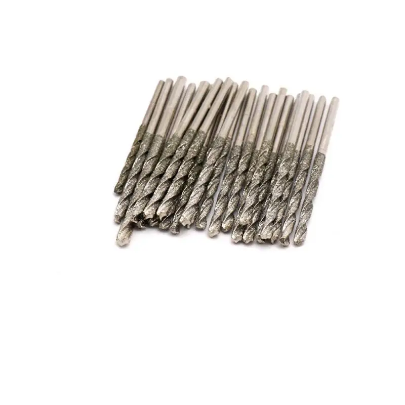 10pcs 1.5mm/1.6mm/1.7mm/1.8mm Hss Twist Drill Micro Drill Bits Metal Wood Plastic Aluminum Hss Twist Drilling