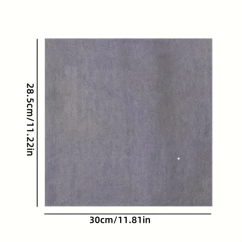 3Pcs/ Super Absorbent Fiber Cloth, Gray Cleaning Cloth for Home Kitchen, Easy to Clean, Lint-Free Table Wiping Cloth