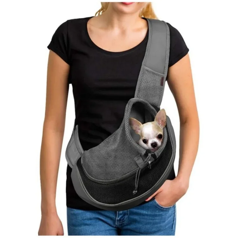 New Summer Pet Travel Bag Perfect for Cats & Dogs Mesh Structure Ensures Breathability A Must - Have Durable Portable Accessory